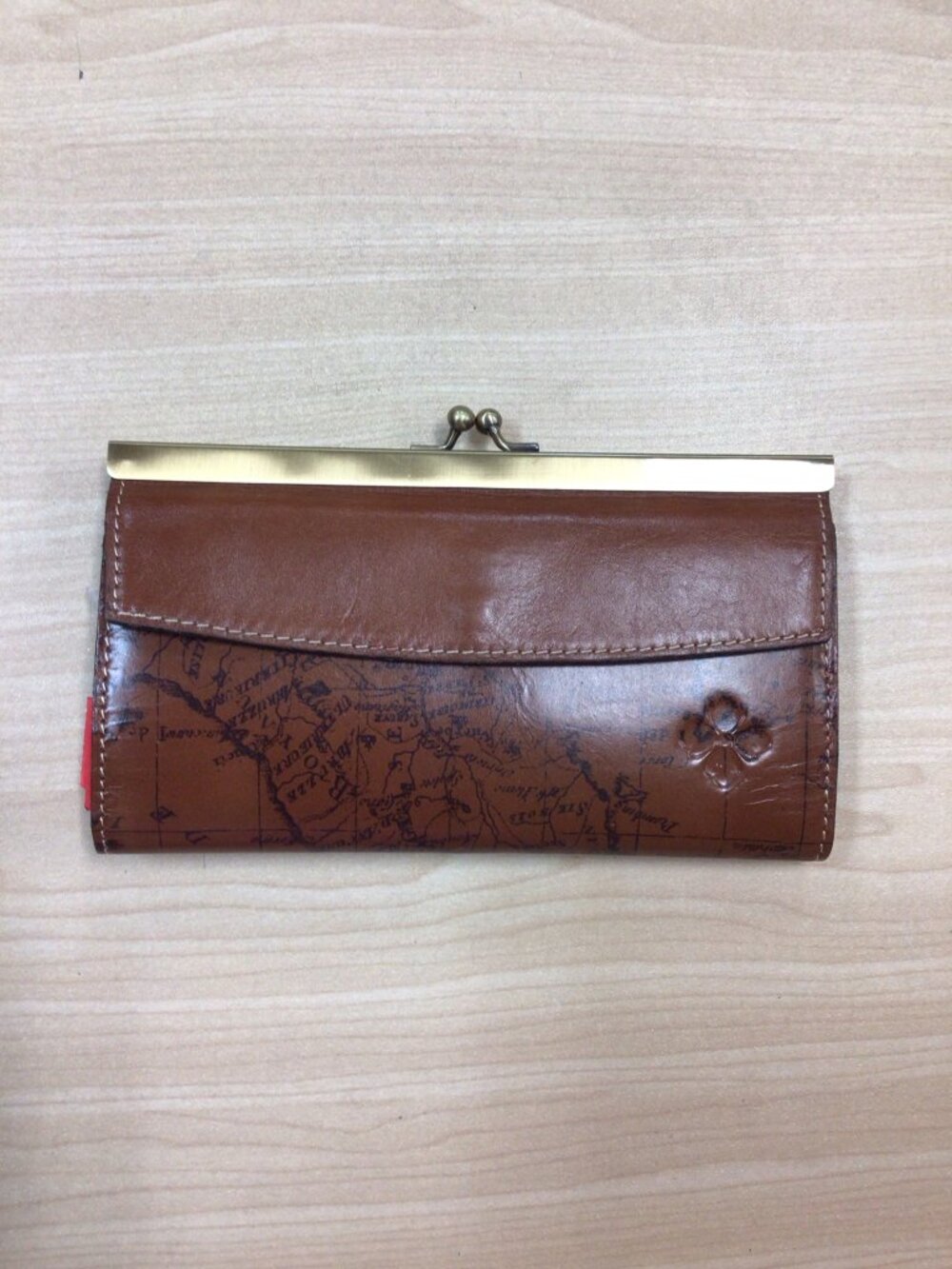 Patricia Nash Map Print Wallet